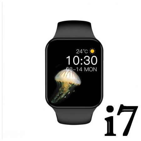 Смарт-часы i7, черные: характеристики и цены