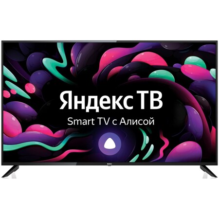 BBK 50LEX-8272/UTS2C, Яндекс. ТВ, 50", Ultra HD 4K, черный: характеристики и цены