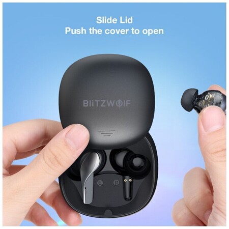 BlitzWolf BW-FYE15 TWS Earbuds with Triple Dynamic Drivers Black: характеристики и цены
