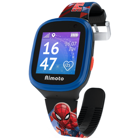 Детские часы с GPS Aimoto Marvel "Человек-Паук" SE: характеристики и цены