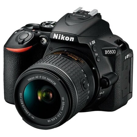 Nikon Фотоаппарат зеркальный Nikon D5600 + 18-55 P VR: характеристики и цены
