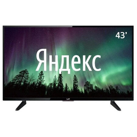 Leff 43F520T 2020 LED на платформе Яндекс.ТВ: характеристики и цены