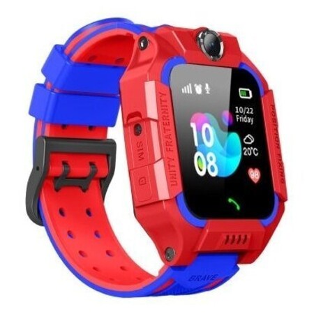 Умные часы Smart Watch Q88 (Красно-синий): характеристики и цены