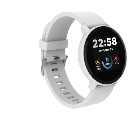 Умные Круглые Смарт Часы ULTRAMODERN /Smart Watch для айфона/ iOS/Android/Белый: характеристики и цены