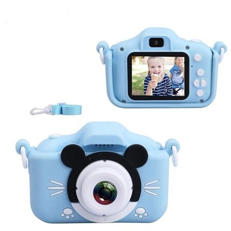 Фотоаппарат детский DEVELOPING Микки Маус /Цифровая развивающая фотокамера для детей /Blue: характеристики и цены
