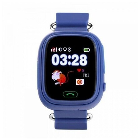 Lemon Tree Smart Watch Q90 с телефоном и GPS трекером (Темно-синие): характеристики и цены