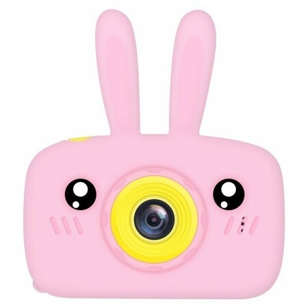 Детский цифровой фотоаппарат X9 "Зайчик" Розовый Без встроенной памяти: характеристики и цены