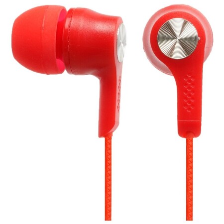 FaisON X30, Drops, нейлон, кнопка ответа, кабель 1.2м, цвет: красный: характеристики и цены