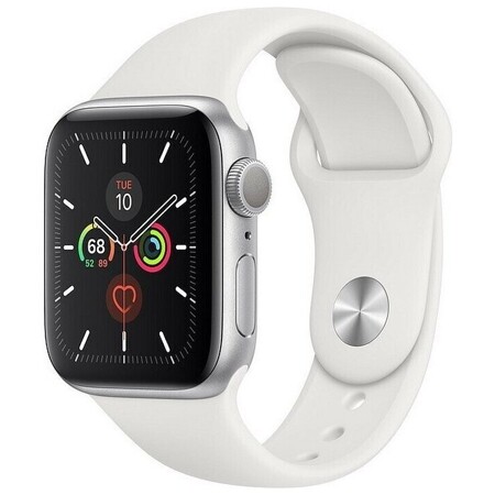 Apple Watch Series 5 GPS, 40 mm, серебристый: характеристики и цены