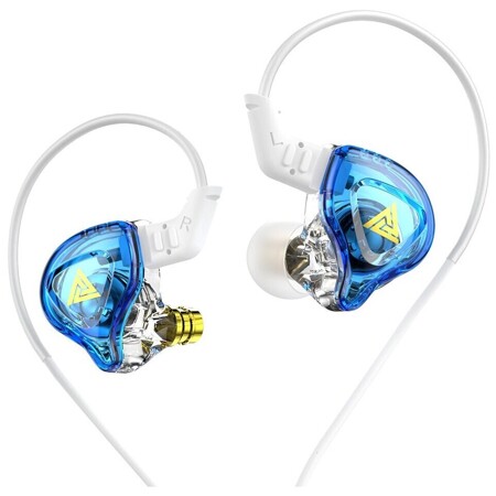 QKZ AK6-DMX Dynamic 1DD In-Ear Around-Ear HIFI Audio Наушники с шумоподавлением и микрофоном: характеристики и цены