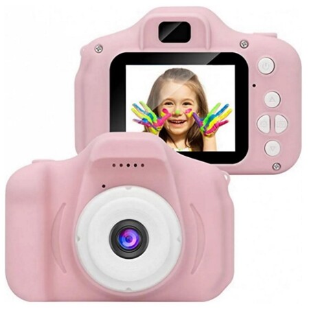 Детский фотоаппарат Lemon Tree X2, розовый: характеристики и цены