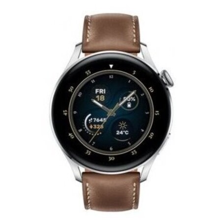 Huawei Watch 3 Pro (Galileo-L40E) Brown Leather: характеристики и цены