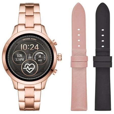 MICHAEL KORS Access Runway Set (leather and silicone straps): характеристики и цены