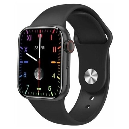 Умные часы SMART WATCH M16 mini 2021 38мм, (Черный) с полноразмерным экраном и активным колесиком: характеристики и цены