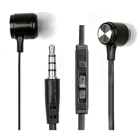 Nakatomi ES-B31 вкладыши, с микрофоном, чёрный: характеристики и цены