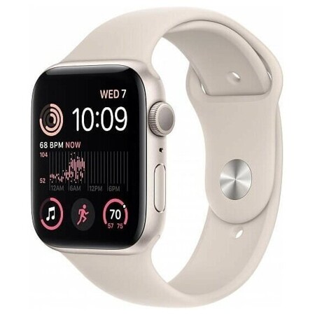 Apple Watch SE 2022, 40 мм спортивный ремешок (сияющая звезда): характеристики и цены