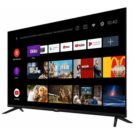 Haier 43 Smart TV DX Light 43" (109 см) черный: характеристики и цены
