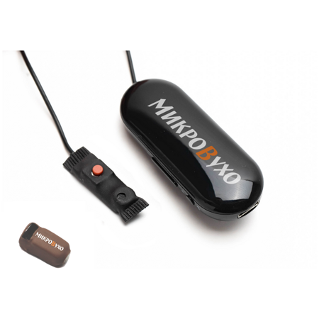 Капсульный микронаушник Agger 10 мм и гарнитура Bluetooth Box PRO с выносным микрофоном, кнопкой подачи сигнала, кнопкой ответа и перезвона: характеристики и цены