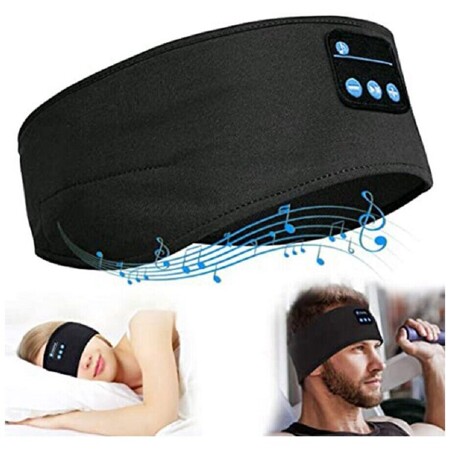 Наушники для сна и спорта / Bluetooth-повязка на голову / Беспроводные спортивные наушники-повязки: характеристики и цены