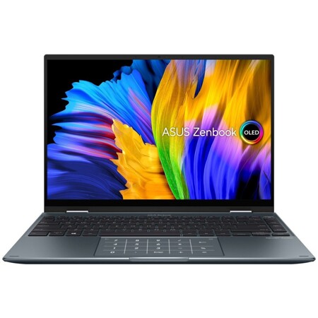ASUS ZenBook 14 Flip OLED UP5401EA-KN139W (2880x1800, Intel Core i7 2.8 ГГц, RAM 16 ГБ, SSD 512 ГБ, Windows 11 Home): характеристики и цены