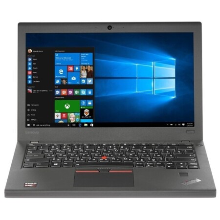 Lenovo ThinkPad A275 12.5" FHD TN/A10-9700B/4GB/500GB/Radeon R7/Win 10 Pro/NoODD/черный (20KD001CRT): характеристики и цены
