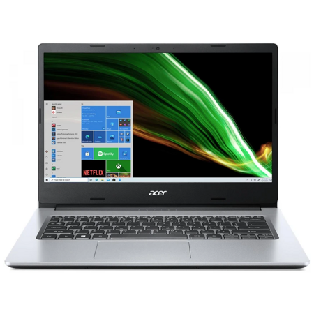 Acer Aspire 3 A314-35-P3PW (1920x1080, Intel Pentium Silver 1.1 ГГц, RAM 4 ГБ, SSD 128 ГБ, Win10 Home): характеристики и цены