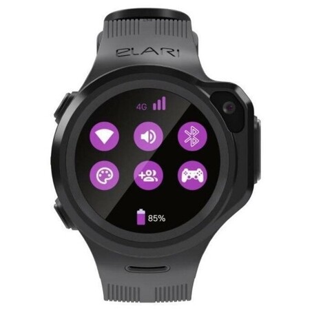 ELARI Часы ELARI KidPhone 4GR с Алисой Черный: характеристики и цены