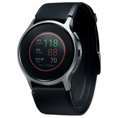 Omron Часы с тонометром Omron HeartGuide Wearable Blood Pressure Monitor L 48 мм Black черные BP8000-L: характеристики и цены
