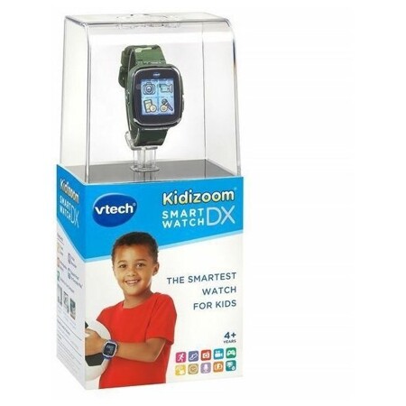 VTECH Детские наручные часы Kidizoom SmartWatch DX камуфляжного цвета 80-171673: характеристики и цены