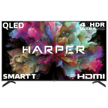 Harper 75Q850TS (4K UHD 3840x2160, Smart TV) черный: характеристики и цены