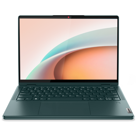 Lenovo Yoga 6 Gen 7 13.3" WUXGA IPS/AMD Ryzen 5 5500U/8GB/256GB SSD/Radeon Graphics/DOS/NoODD/зеленый (82UD008URK): характеристики и цены
