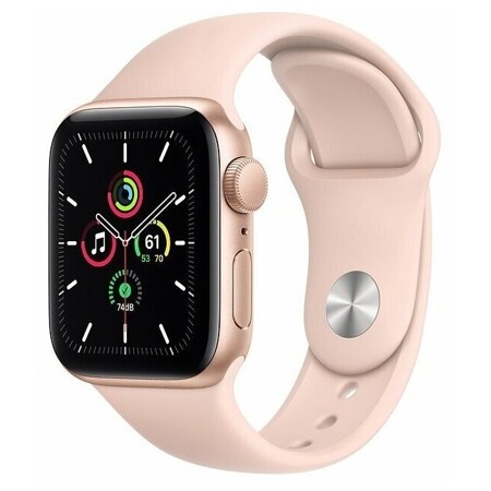 Apple Watch SE GPS 40mm Aluminum Case with Sport Band Rose Gold: характеристики и цены
