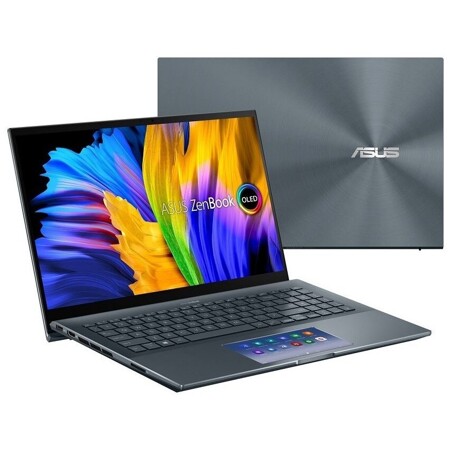 ASUS ZenBook Pro OLED UX535LI-H2171T Intel i7-10870H, 16G, 512G SSD, 15,6" UHD OLED Touch, GF GTX™ 1650Ti 4G, ScreenPad, Win10 Серый, 90NB0RW1-M0551: характеристики и цены