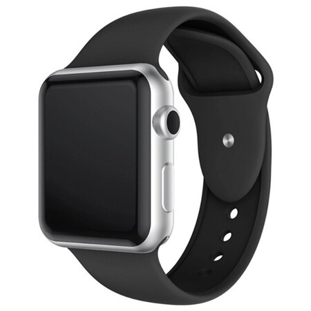 YOHO Apple Watch 42/44мм, силиконовый. Черный: характеристики и цены