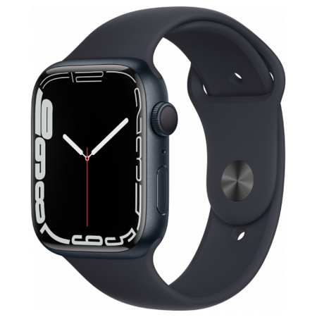 Apple Watch Series 7 GPS 41mm Aluminum Case Темная ночь: характеристики и цены