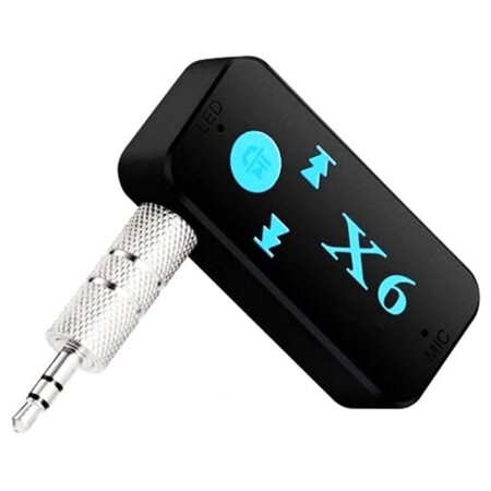 Беспроводной аудио - адаптер Car Bluetooth Jack 3.5mm X6: характеристики и цены