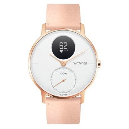 Withings Steel HR 36mm Regular Edition + leather wristband: характеристики и цены