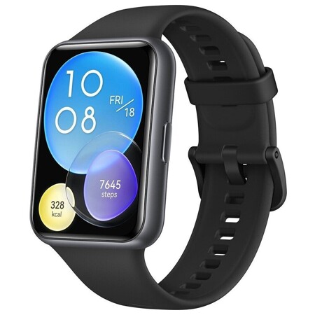 Huawei Watch Fit 2 Yoda-B09S Midnight Black Silicone Strap 55028916: характеристики и цены