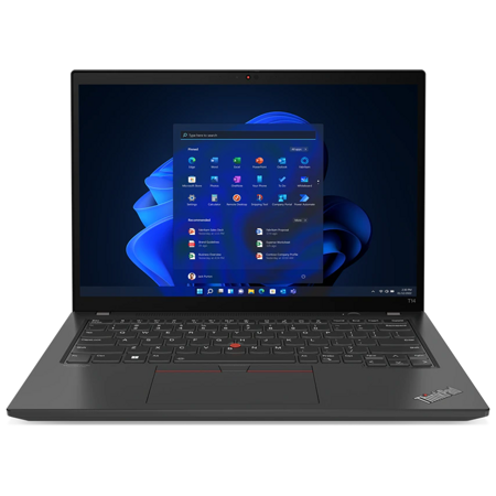 Lenovo ThinkPad T14 Gen 3 14" WUXGA IPS/Core i5-1235U/16GB/512GB SSD/Iris Xe Graphics/Windows 11 Pro DG/NoODD/черный (21AH0035RT): характеристики и цены