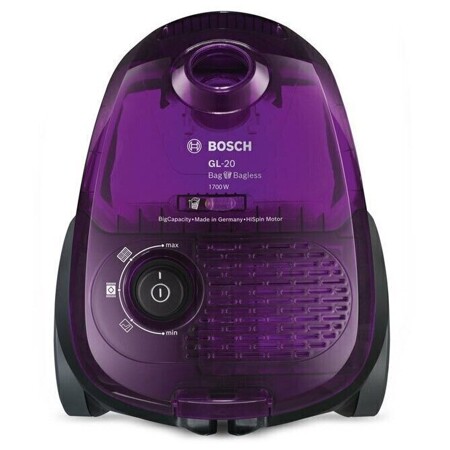 Bosch BGN21700177, фиолетовый: характеристики и цены