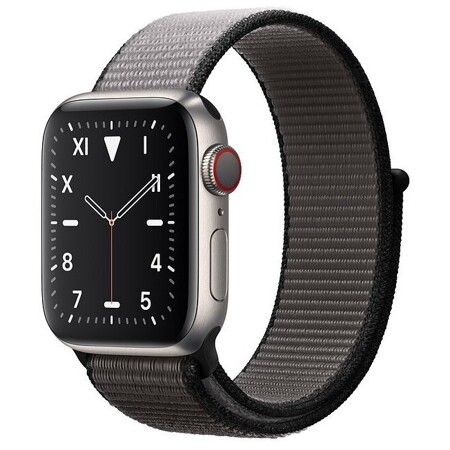 Apple Watch Edition Series 5 GPS + Cellular 44mm Titanium Case with Sport Loop: характеристики и цены