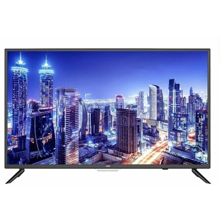 JVC LT-32M595S, 32' (81 см), 1366×768, HD, 16:9, SmartTV, WiFi, безрамочный, черный: характеристики и цены