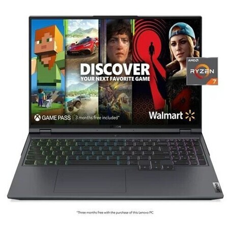 Игровой ноутбук Lenovo Legion 5 Pro 16" Laptop, Intel Core i7-12700H, Nvidia GeForce RTX 3070, 16GB RAM, 1TB SSD, Storm Grey, 82RF00DBUS (Версия США): характеристики и цены
