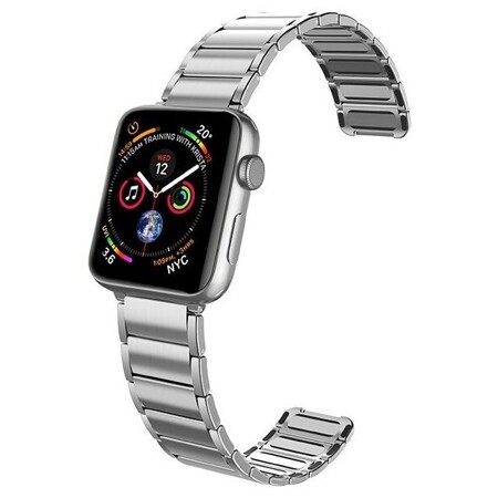 Браслет X-Doria Classic для Apple Watch 42/44 мм Серебро: характеристики и цены