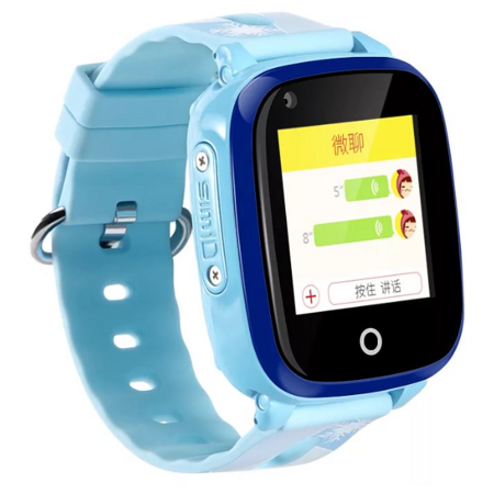 Детские часы Smart Watch DF33 с GPS трекером (Голубой): характеристики и цены