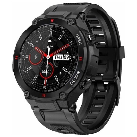 Умные часы Watch Sport TOP RiDi, смарт часы мужские, женские, 46 mm, черный: характеристики и цены