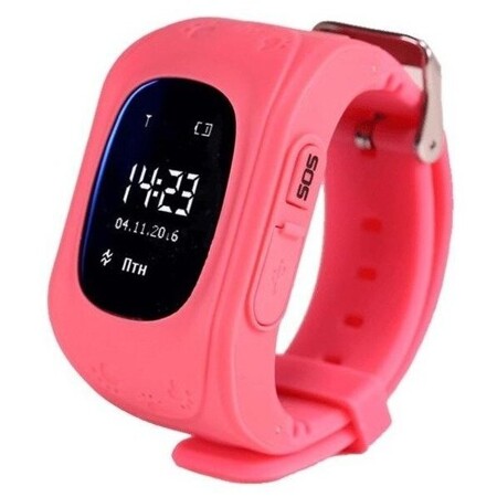 Lemon Tree Smart Watch Q50 с GPS трекером (Розовый): характеристики и цены
