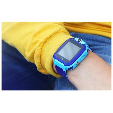 Windigo Детские смарт-часы Windigo AM-12, 1.44", 128x128, SIM, 2G, LBS, камера 0.08 Мп,IP67, голубые: характеристики и цены