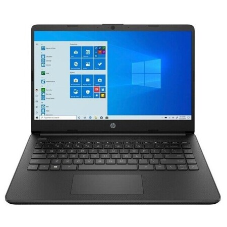 Ноутбук HP14 14s-fq0024ur, 14", 3050U, 4 Гб, SSD 256 Гб, AMD, Win11, чёрный: характеристики и цены