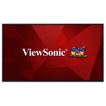 ViewSonic CDE8620-W, 4K, 3840x2160, HDMI, USB, WiFi, Smart TV, черный, (CDE8620-W): характеристики и цены